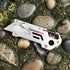 6-in-1 Utility Knife, Retractable Box Cutter, Small Pocket Knife with 10 Extra Blades