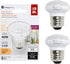 Xtricity R14 Dimmable LED Light Bulbs, E26 Base, 4.5W (40 Watt Equivalent), 3000k Soft White, 2 Pack