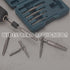 Damaged Screw Extractor Set, 6-Piece Easy Out Bolt Extractor with Quick Change Adapter for Broken Bolts, Stripped Screws