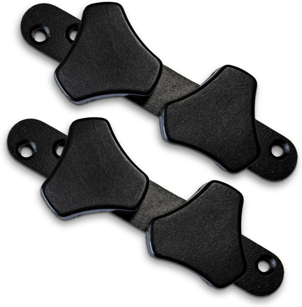 Table Ganging Brackets - Set of 2, Heavy-Duty Joiners for Seamless Integration, Table Top Connector, Black