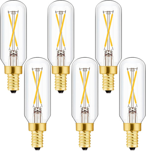Leools E12 LED Bulb Dimmable 2W Equal 25 watt Light Bulb Soft