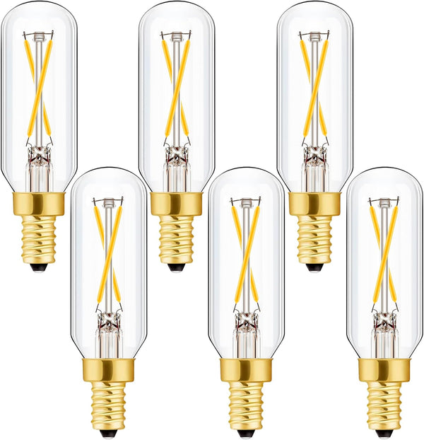 Leools E12 LED Bulb Dimmable 2W Equal 25 watt Light Bulb Soft