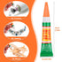 36 x 3g Clear Super Strong Glue for All Purpose, Instant Quick Dry Cyanoacrylate Adhesive Gel Tubes for DIY Crafts
