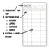 Generic (3) Guest Check Server Note Pad for Restaurants, Premium Waitress Server Pad with Large Boxes, Organized Book