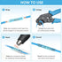 TICONN 120PCS Heat Shrink Butt Connectors Kit - AWG 24-10, Insulated Waterproof Electrical Marine Automotive Terminals