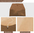 succor Genuine Leather Cash Envelopes for Men, Reusable Budget Wallet, Retro Clutch for Minimalist