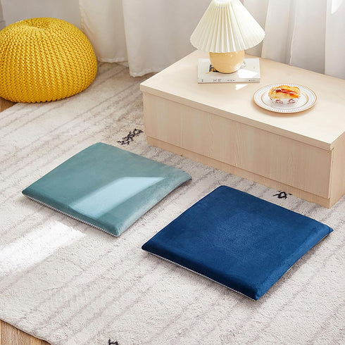 GWTYR Car,A,40x40x4cm(16x16x2inch) Square Chair Cushion,Memory Foam Seat Cushion with Ties Soft Chair Pad Cushion