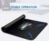 TONOS 3 Pack, 11 8.7 35% Mouse Pad Black Mouse Pads x in, Larger Size, Smooth Surface, Stitched Edges, Non-Slip Rubber