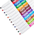 EXPO 86603 Low Odor Dry Erase Marker Fine Point Assorted 12/Set for Office Use