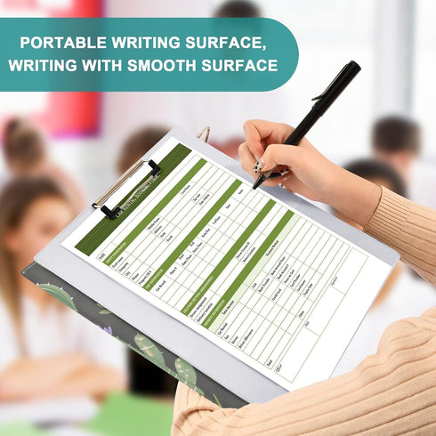 foixnub 3 1.5 Inch 200 3 1 Pack Ring Binder Rings Green Cactus Clipboard Binders Round Ring Binder Holds Sheets
