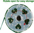 328 1000 8 WATERGLIDE Extra Long FT Fairy String Lights, LED Outdoor Green Wire Christmas Lights, Plug in Mini Light