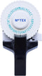 Motex Embossing Label Maker, Old School Labeling Tool for Manual Label Embossing - E-101 (1 Wheel, Black)