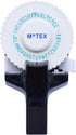 Motex Embossing Label Maker, Old School Labeling Tool for Manual Label Embossing - E-101 (1 Wheel, Black)