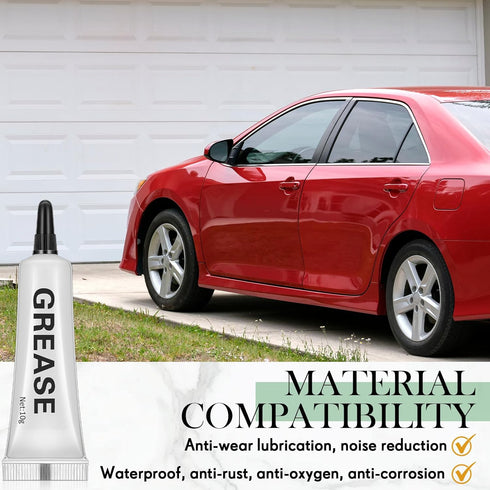 Conelist 4 0.35oz. Pcs Each Garage Door Lubricant Spray, White Lithium Grease, Screw Drive Lube Lubricant Garage Door