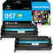 LeciRoba Compatible Toner Cartridge Replacement for Canon 057 for ImageCLASS MF445dw MF448dw (Black, 2-Pack)