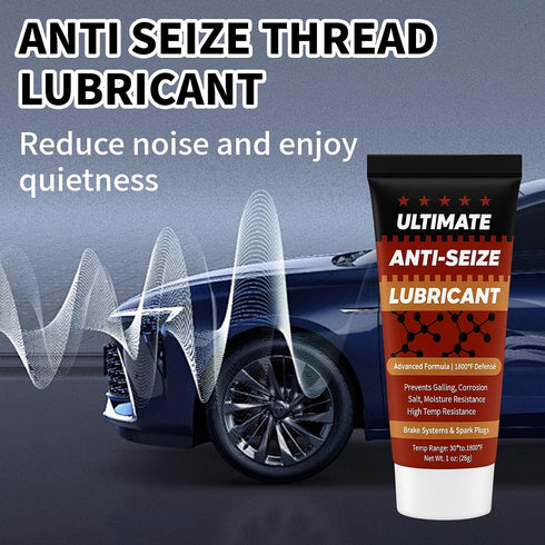 1oz (1-Pack) Copper Anti-Seize Thread Lubricant Spark Plug Antiseize Grease Compound for Automotive, Bolts and Nuts |