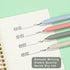 VICO 4PCS Cat Gel Pens, Fine Point 0.5mm Quick Dry Black Ink Pens for Cat Lovers, Perfect for School Office