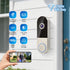 NexoSora 1080p 2-Way 2.4Ghz Wireless Doorbell Camera with Receiver, AI Human Detection, Audio, Night Vision, Cloud