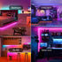 200 (2 100 HBOWMDJIA Led Lights for Bedroom FT Rolls FT), with Remote and Application Control RGB Color Changing LED