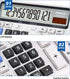 Desktop Calculator with Extra Large LCD Display, 12 Digits Accounting Calculator (OS-2135 Pro-2Pcs)