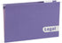 Blue Summit Legal Hanging File Folders, Legal Size, Purple – 25 Pack for Organization