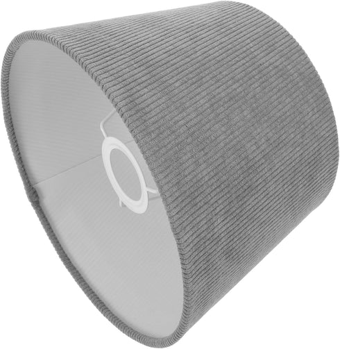 VICASKY Fabric Lamp Shade for Table and Floor Lamps, Grey Color, 7.27"