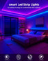 BojiaLighting 50FT Smart LED Strip Lights for Bedroom App Control Lighting Bedroom Rome Decor with Remote, RGB Music