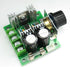 DZS Elec 10A 12V-40V DC Motor Speed Controller, 12V 24V PWM Variable Speed Regulator with Speed Control Knob