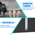 Black Horse Gaming Desk Mat, Personalized Mouse Pad with Non-Slip Rubber Base and Stitched Edges, 31.5 x 15.7 Inch