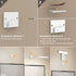6000mAh 3 (2 Pack) Picture Lights for Wall, Rechargeable Battery Wall Sconce with Remote & Timer, Dart Board Light
