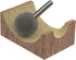 Kutzall Extreme Sphere Rotary Burr, 1/8" Shaft, Very Coarse - Wood Carving Bit for Dremel & Foredom Tools