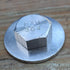 100 Bulk Pack Stainless Steel Flat Washer by Bolt Dropper - Metal Washers for Bolts - 1/4" Inside Diameter, 5/8"