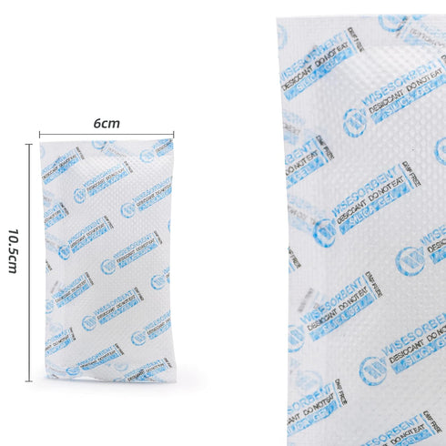 60 Packs 20 Gram Premium Silica Gel Dessicant Packs for Storage, Moisture Absorber Packets, Humidity Packs