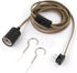 15 Feet Plug in Pendant Light, Pendant Light Cord Kit, Bronze Hanging