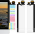 Office Desk Accessories, 2pcs Multifunction Computer Monitor Memo Board, Sticky Note Holder for Women Men, Home Decor