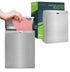 Alpine Sanitary Napkin Receptacle Wall Mounted Tampon Holder For Bathroom Provides Clean