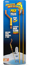 FlexiSnake Drain Weasel MAX Drain Hair Clog Remover Tool, 20 inch with Rotating Handle and 2 Refills