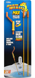 FlexiSnake Drain Weasel MAX Drain Hair Clog Remover Tool, 20 inch with Rotating Handle and 2 Refills