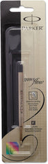 Parker QuinkFlow Refill for Ballpoint Pens, Fine Point, Black Ink, 1 Unit per Pack (3031531)