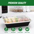 50 Pack (100-Piece) 32 oz Meal Prep Containers, Reusable with Lids, Sturdy Leakproof & Food Safe, Microwave &