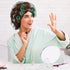 OWMOSYX 7 Setting Setting Piece Triangle Hair Net for Rollers Women Mesh Hair Net for Salon Home Sleep Styling Curl