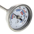 2-inch Totority High Precision Stainless Steel Dual-Metal Dial Wine Thermometer Corrosion-Resistant for Brewing Process