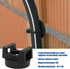 18lbs (22mm, Count, 20) Magnetic Cable Zip Tie Base, Heavy Duty Vertical Tension, Multipurpose Wire Clips Management