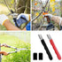 Garden Tool Sharpener 2 Pieces, Blade Sharpener for Knife, Mini Sharpener for Hedge Shears Scissors, Gardening Pruner
