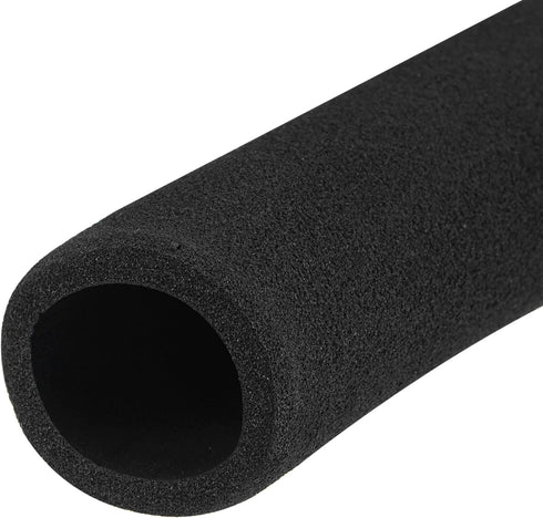 MECCANIXITY Foam Grip Tubing Handle Grips, 1"(25mm) ID, 3/16"(5mm) Wall Thick, 7.7" Black Non-slip