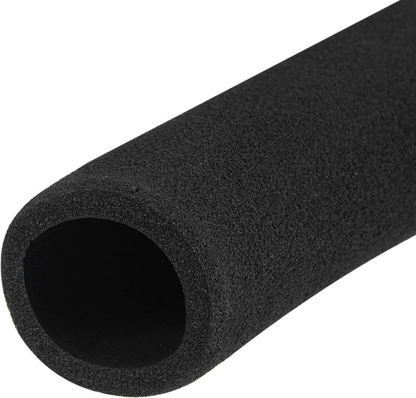 MECCANIXITY Foam Grip Tubing Handle Grips, 1"(25mm) ID, 3/16"(5mm) Wall Thick, 7.7" Black Non-slip