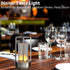 Dimmer Cordless Restaurant Table Lamp, Battery Powered Rechargeable Desk Lamp with Touch Portable LED Nightstand Night