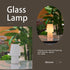 SUREYOND Mushroom Lamp,Mother's Day Gifts,Small Table Lamp,Cute Nightstand Kitchen Mini Lamp,Glass Table Lamp,Suitable