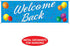 Beistle Welcome Back Banner Sign