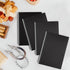 Spiral Notebook Ruled, 4 Pack A5 5.5x8.3” Lined Plastic Flexible Cover Journal with 80GSM Thick Paper, 120 Pages